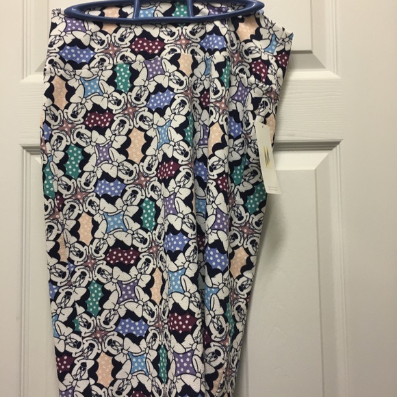 LuLaRoe Dresses & Skirts - Disney Cassie.  Minnie Mouse Medium. LLR